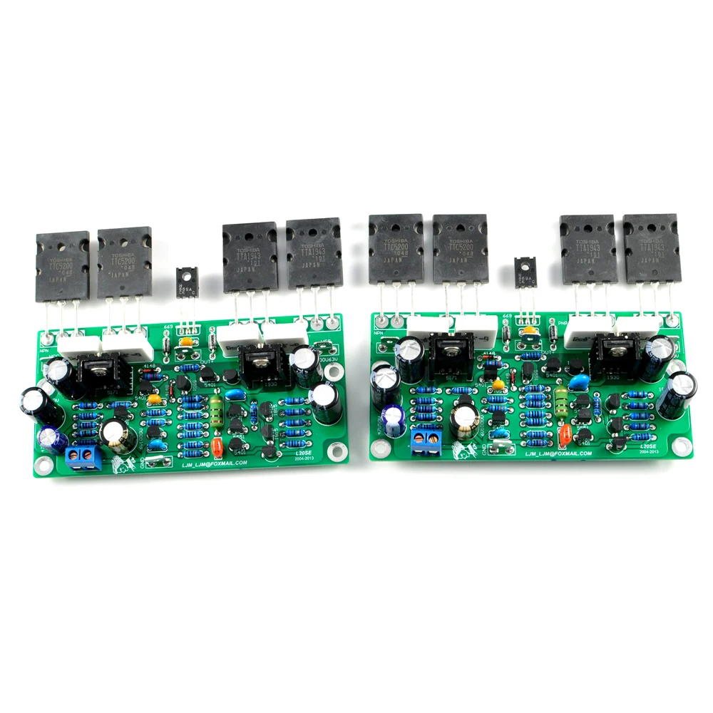 

Готовая Плата усилителя L20SE, 1 пара, 2saeas 2SC5200 200W8R 350W4R