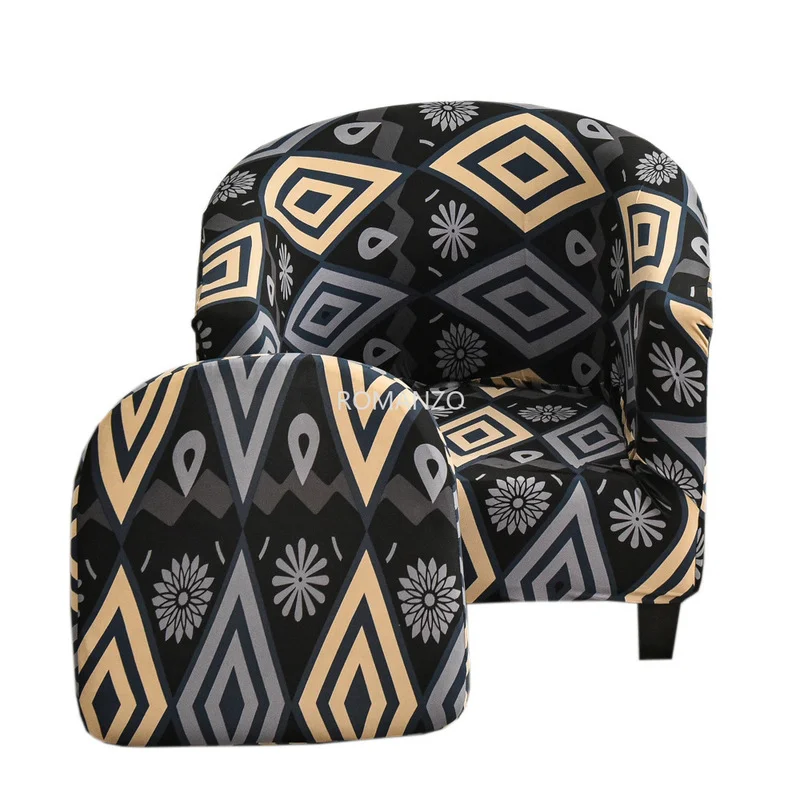 Новинка чехол для кресла с одним клубным дизайном раздельная полноразмерная