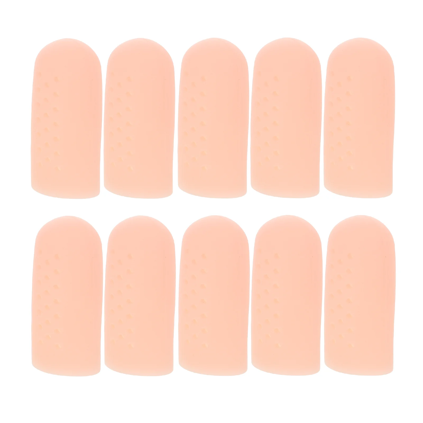 

10 шт., силиконовые защитные перчатки для пальцев