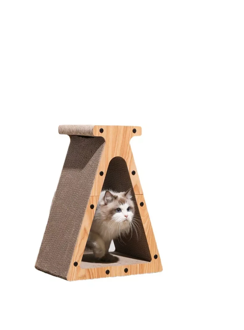 

Platform Vertical Scratch Board Nest toys pet supplies