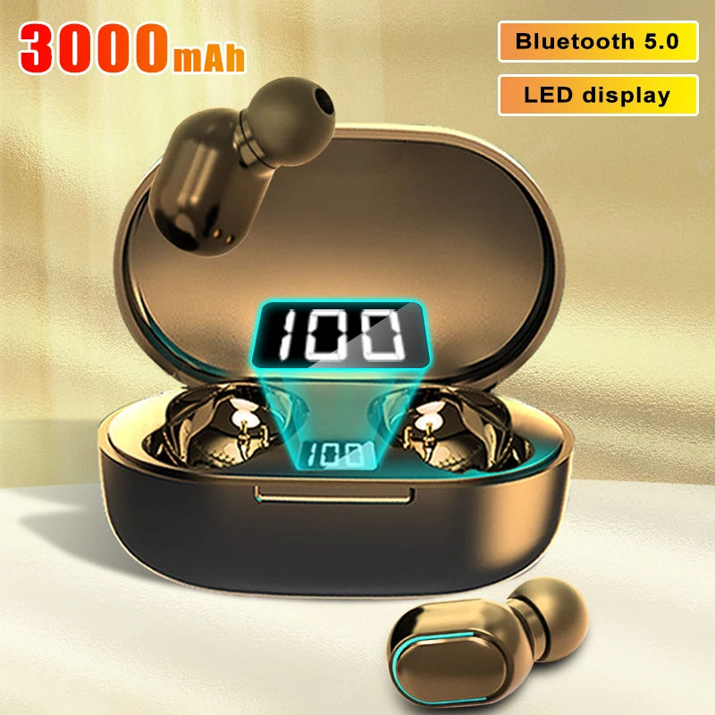 

Bluetooth Earphones TWS Wireless Headphones Headsets Earbuds Stereo Music Touch with Mic Charging for Sports Games Smartphones