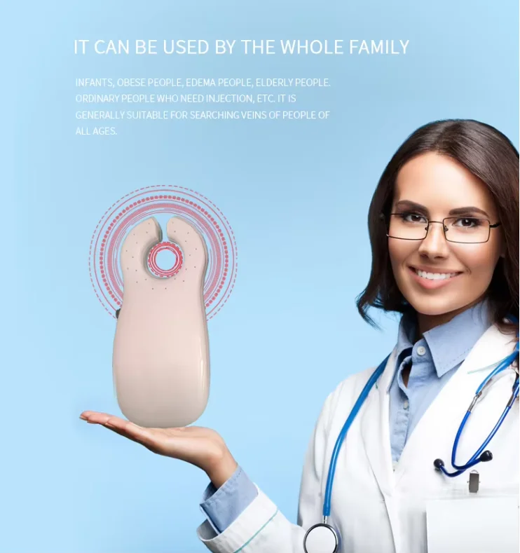 Портативное медицинское инфракрасное устройство для обнаружения венозных