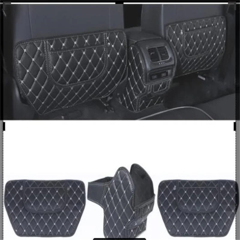 

Для Volkswagen Tiguan MK2 2017 2018 2019 2020 подлокотник из волоконной кожи для автомобильного сиденья противоударный коврик