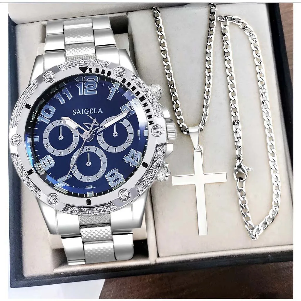 Kegllect 3 шт. Reloj De aleбильярдные Мужские кварцевые спасательные непроницаемые и