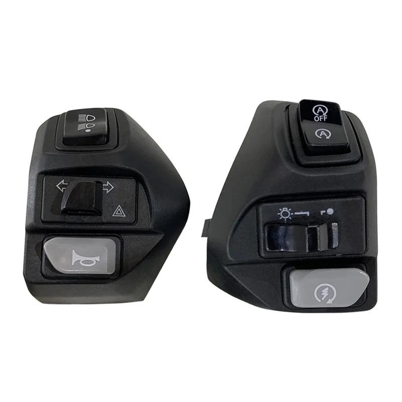 

Motorcycle Controller Switches Horn Turn Signal Fog Lamp Light Start Handlebar Switch Buttons Compatible with Yamaha NVX155 125