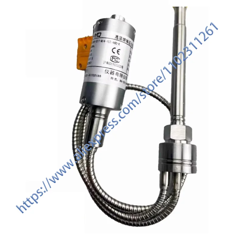 

ZHYQ PT124G-121 высокотемпературный датчик давления расплава 4 ~ 20 мА 0 ~ 10 в 80 МПа 1 2-20 10 в