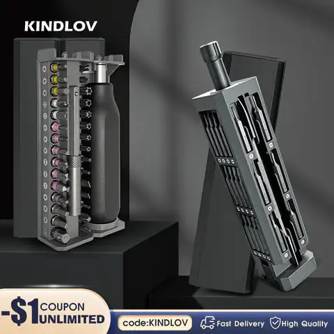 Магнитный Набор отверток KINDLOV, многофункциональный набор для ремонта мобильных телефонов