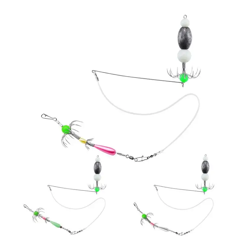 Джиг-Крючок для кальмара приманка джиг горизонтальный LuminousWebfoot