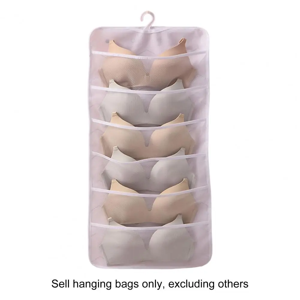 

Практичный легкий подвесной органайзер для одежды за дверью, подвесная дизайнерская прозрачная сумка для хранения нижнего белья в спальне