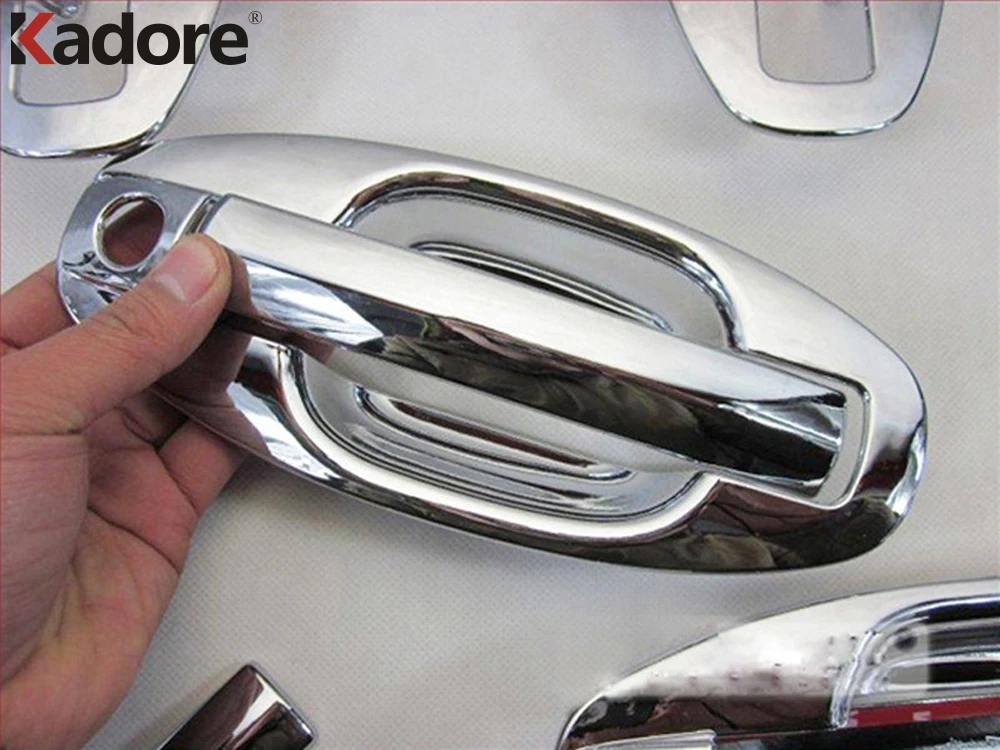 Боковая дверная ручка крышка чаши накладки для Hyundai Santa Fe 2001 2002 2003 2004 2005 2006