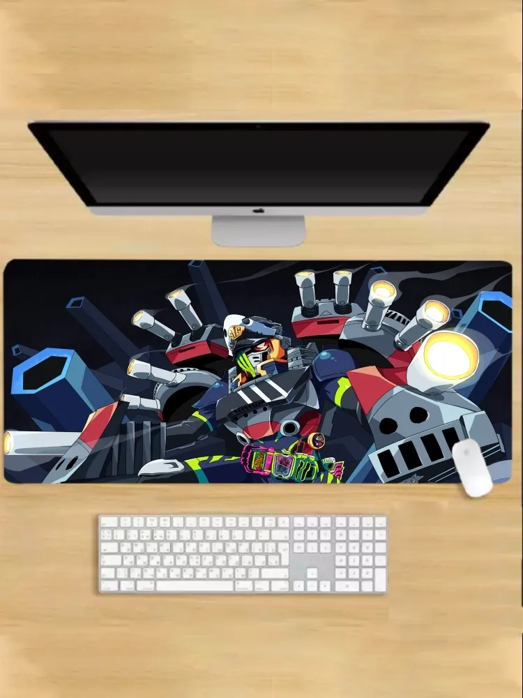 Kamen Rider Mousepad Mouse Pad Laptop Gaming Accessories Large Desk Mat Computer Gamer Keyboard Rug Carpet