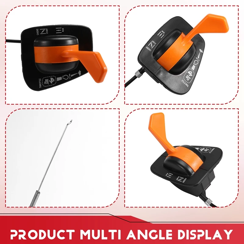 GY21107 Трос дроссельной заслонки подходит для John Deere X140 LA135 LA145 LA155 LA165 LA175