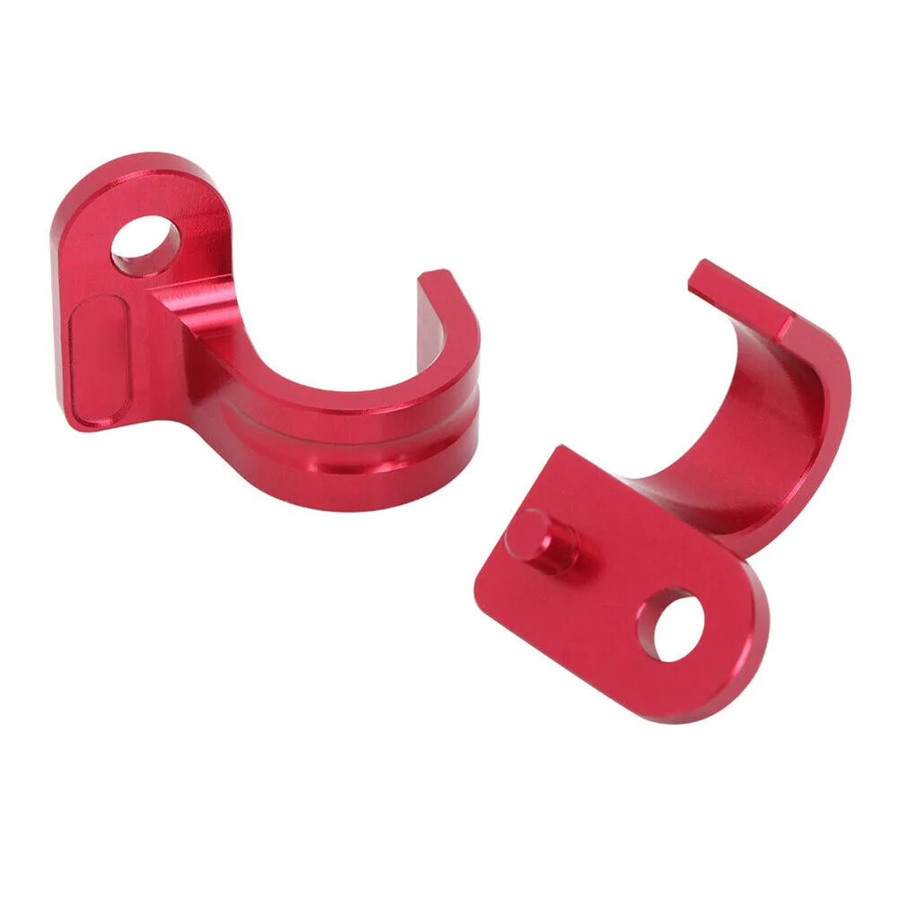 

1Pair Rear Brake Line Hose Snap Clamp For XR250R VTR1000F CR85R XR400R XR650L CR80R XR250R XR600R CNC Aluminum