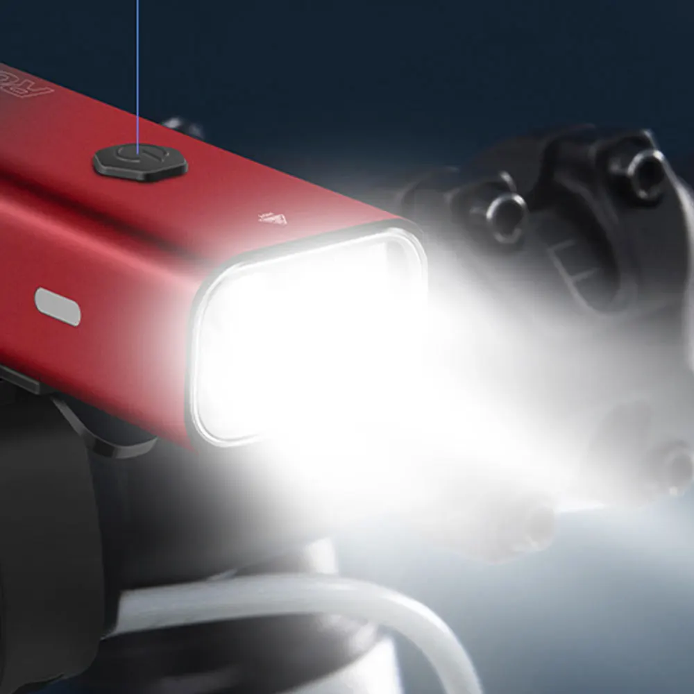 ROCKBROS умный велосипедный фонарь спереди 2600 мАч фонарик 600 люмен IPX6