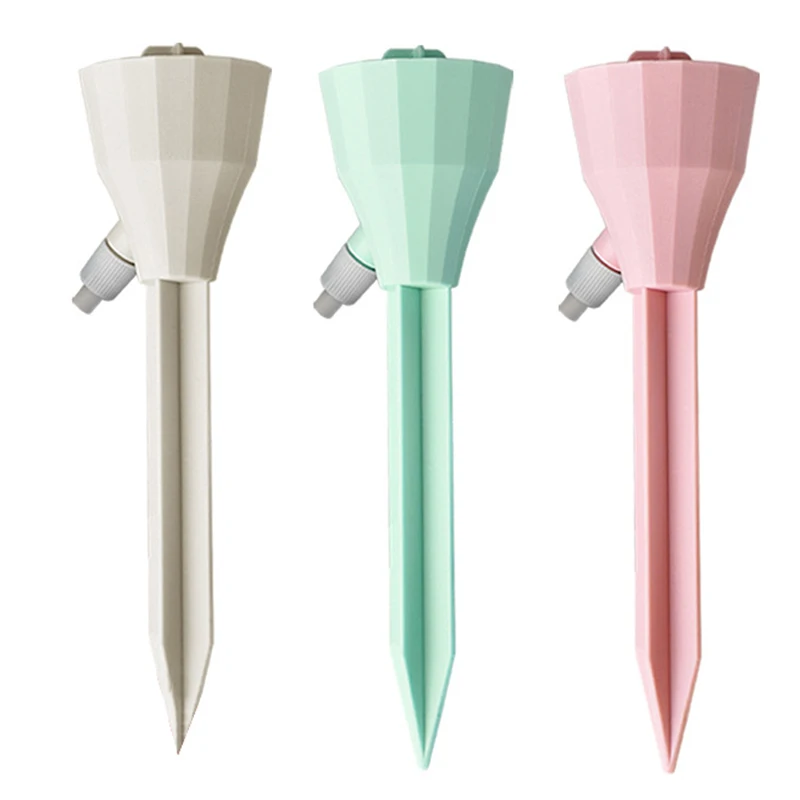 

Upgraded Plant Watering Spikes Adjustable Water Spikes Dripper Watering Planter Insert Plant Waterer Drip Irrigation System with