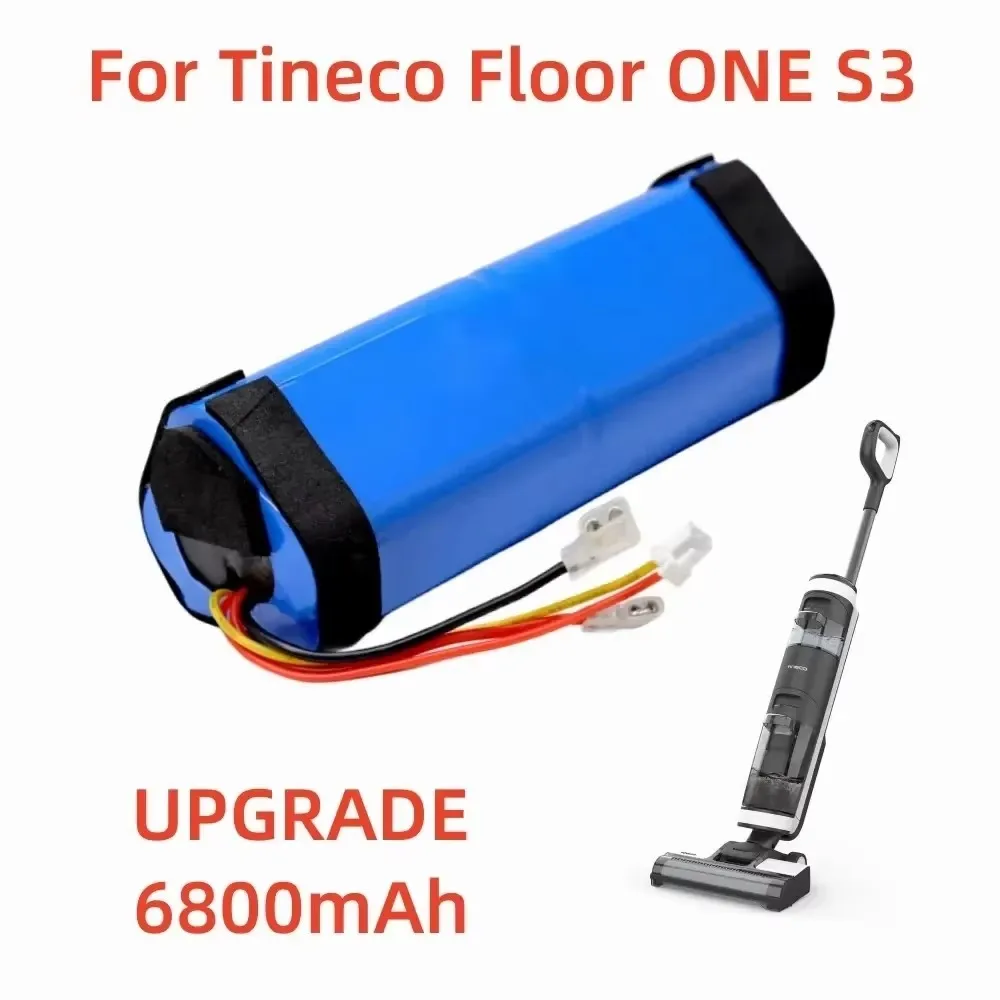 Фото Сменная батарея для беспроводного моющего пылесоса Tineco Floor ONE S3 Breeze, 21.6В 12800мАч, высокая емкость №2