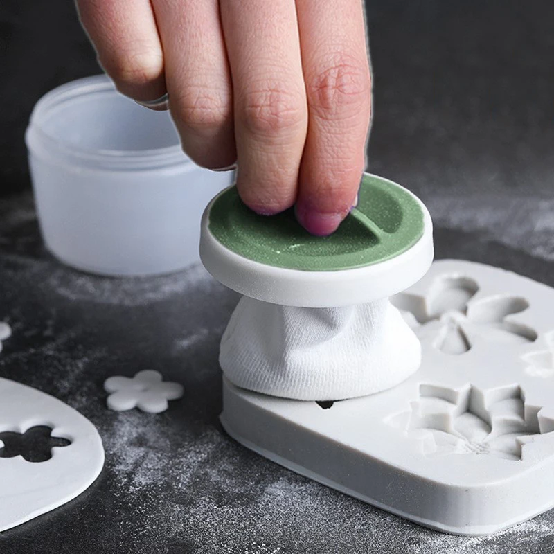 1 шт. милая креативная портативная антипригарная пудра для пудры с футляром