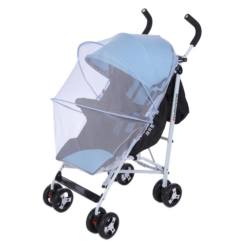 

Baby Stroller Full Cover Mosquito Insect Net Accessory For Stroller Safe Mesh Buggy Crib Cart Infants Mosquito Net Pushchair