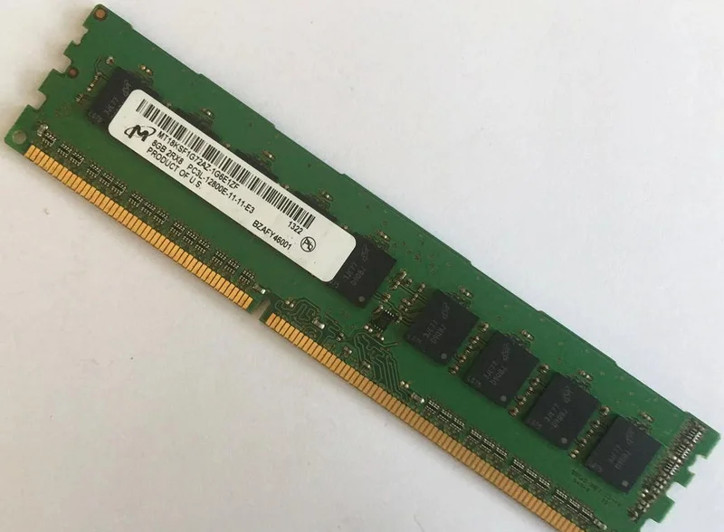 

Оперативная память 8G 2RX8 PC3L-10600E DDR3 1333 Pure ECC UDIMM