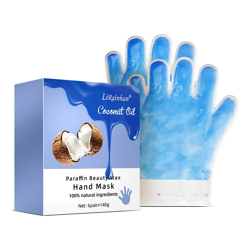 Microwave Heated Paraffin Bee Wax Hand Mask and Pedicure Hand Mask Sheet Whitening Moisturizing Socks Paraffin Wax Hand 10pairs enlarge