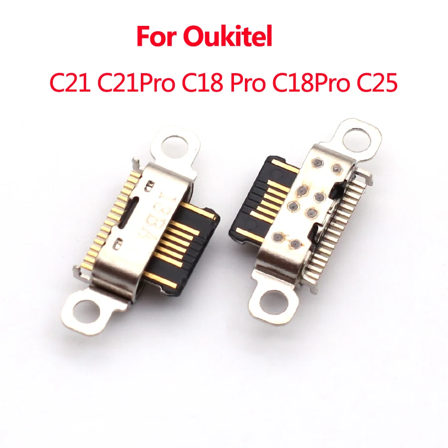2 шт., разъем для зарядного устройства USB для Oukitel C21 C21Pro C18 Pro C18Pro C25 Type C