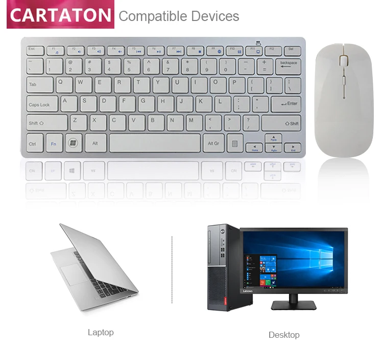 Дешевая беспроводная клавиатура и мышь для ноутбука |