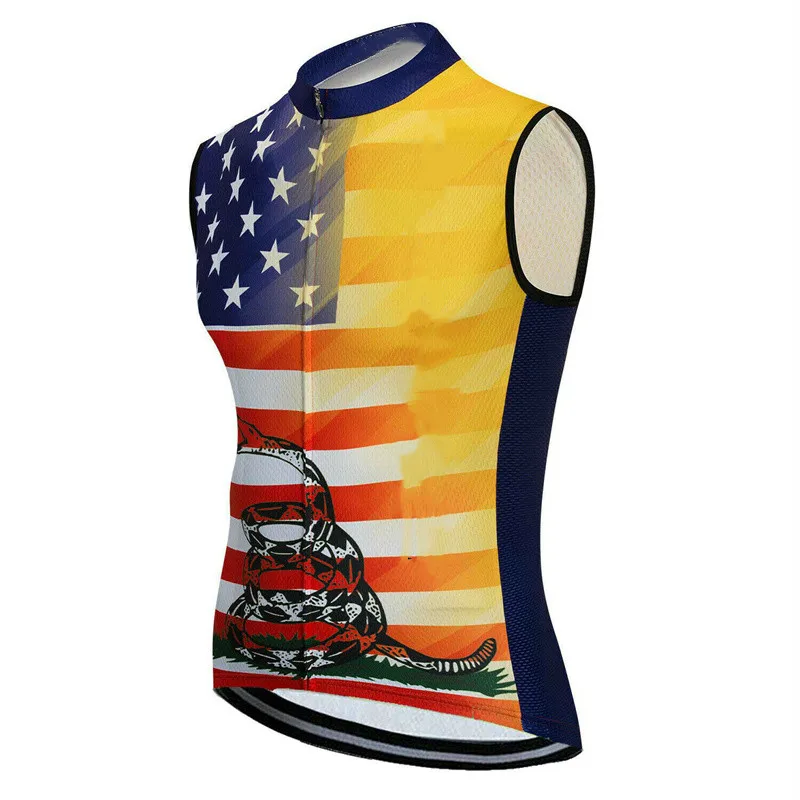 Горячая Распродажа дышащий Быстросохнущий велосипедный жилет Pro Team без рукавов
