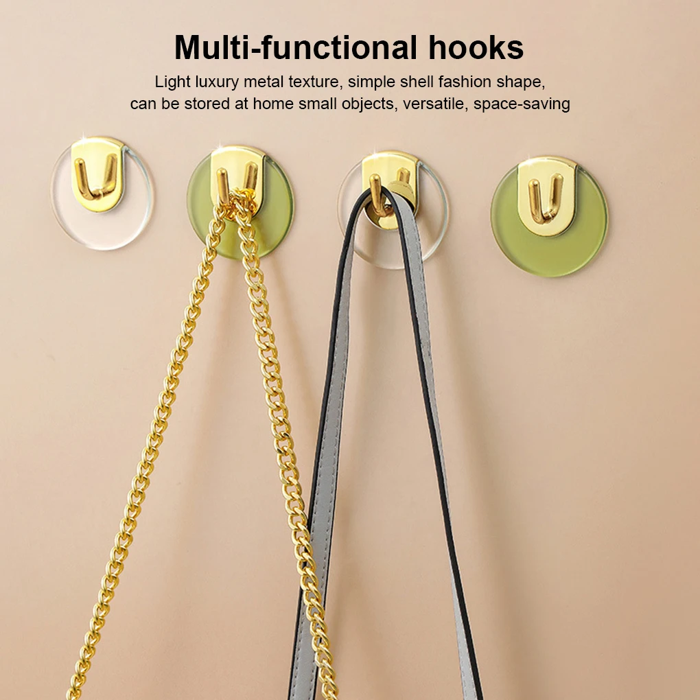 

Лидер продаж! Крючки Настенные самоклеящиеся, 4 шт./компл., вешалка-органайзер для полотенец, одежды, шарфов, зонтов для ванной комнаты, кухни