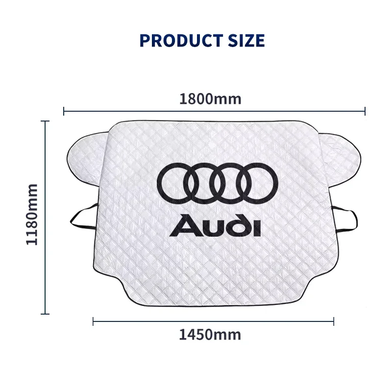 Автомобильный снежный блок утолщенный солнцезащитный козырек на лобовое стекло