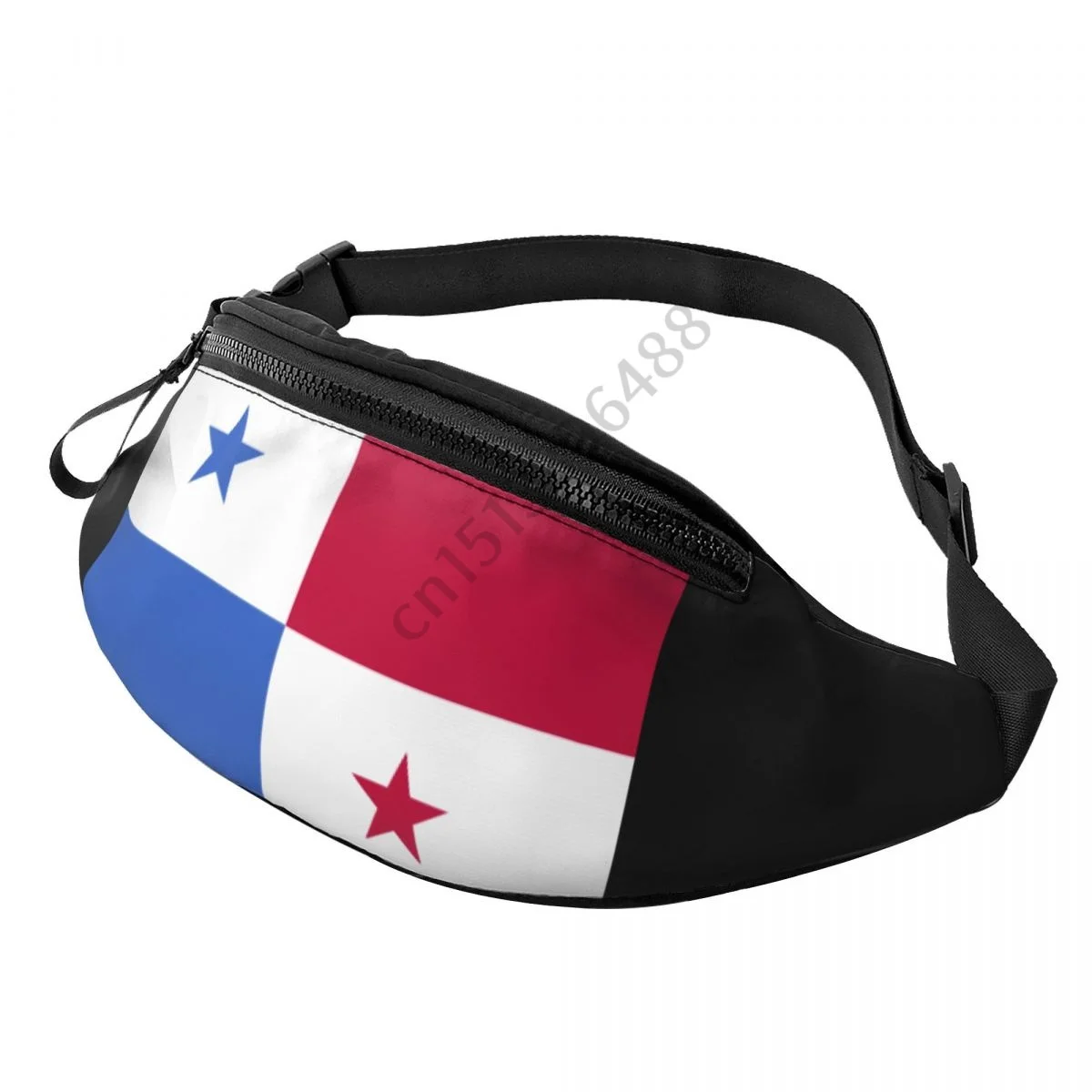 

Panama Country Flag Women Men Fanny Pack Waist Bag Native Hip Lightweight Strap Waist Pack for Running Hiking