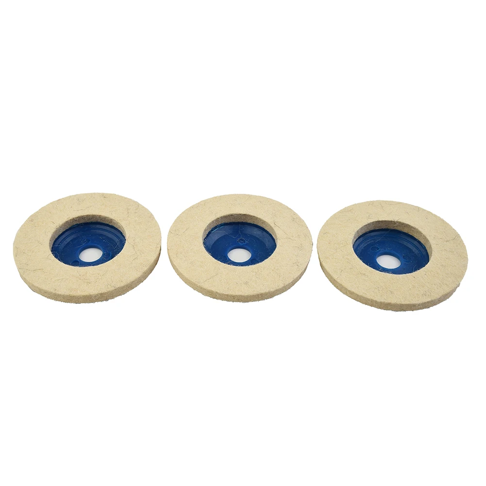 

For 100 Angle Grinder 4 Inch Wool Polishing Wheel Buffing Felt Disc Grinding Stainless steel Buffers Polishers