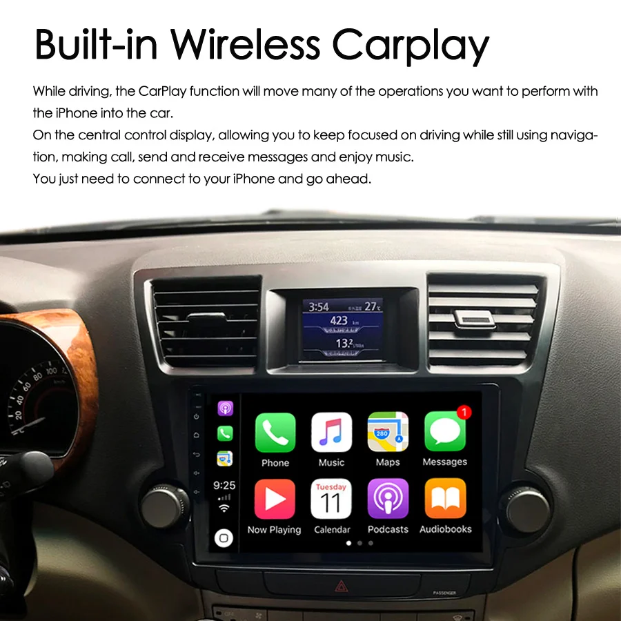 Автомагнитола 2 Din Android 12 с сенсорным экраном мультимедийный видеоплеер для Toyota