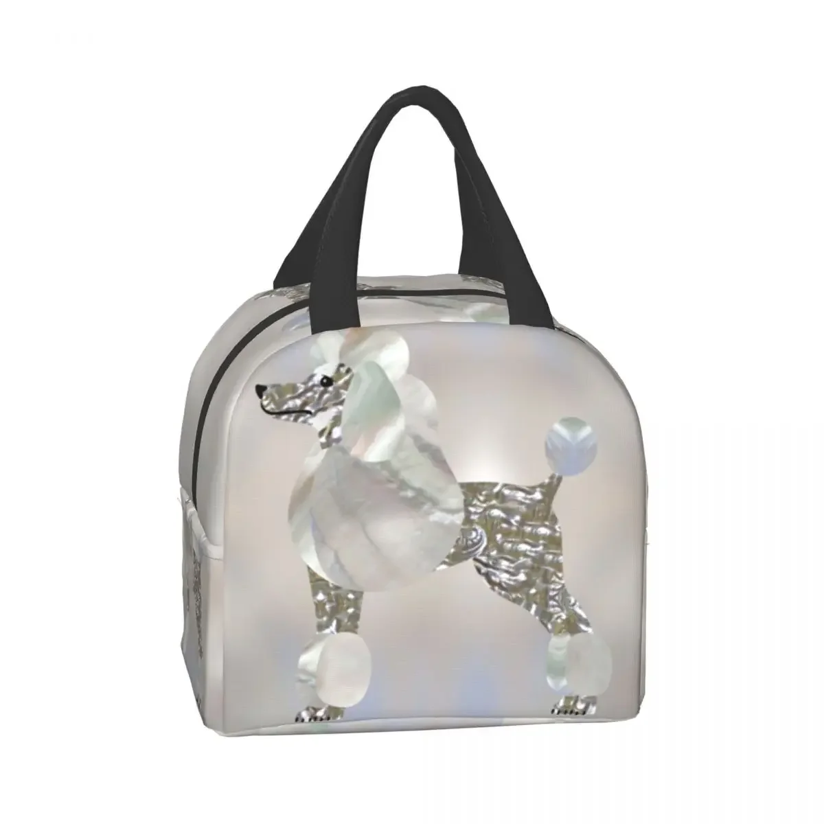 Роскошный изолированный Ланч-бокс с жемчугом и морской собакой для женщин