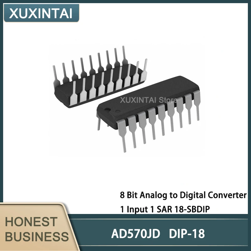 

5 шт./лот AD570JD AD570 8-битный аналогово-цифровой конвертер 1 вход 1 САР 18-SBDIP