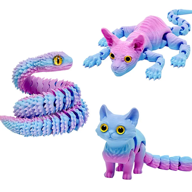 

Пластиковая статуэтка кота-сфинкса