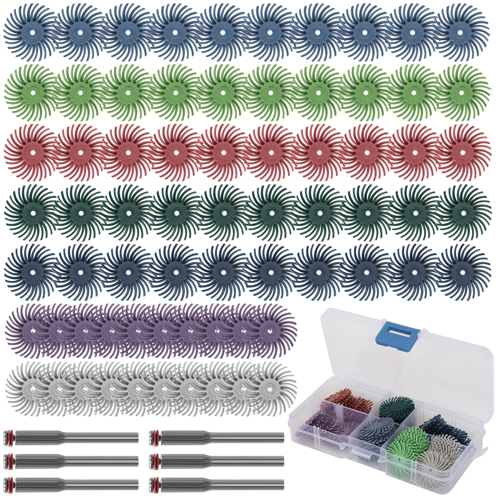 

Набор абразивных дисков с радиальной щетиной SI FANG