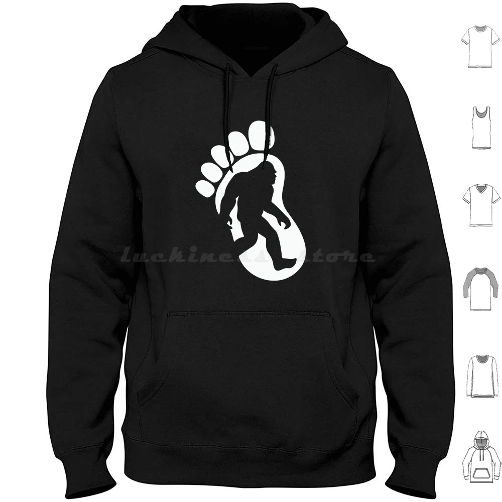 

Gone Squatchin Step Hoodie cotton Long Sleeve Sneaky Sasquatch Sasquatch Sneaky Game Indie Arcade Games Sasquatch Game Sneaky