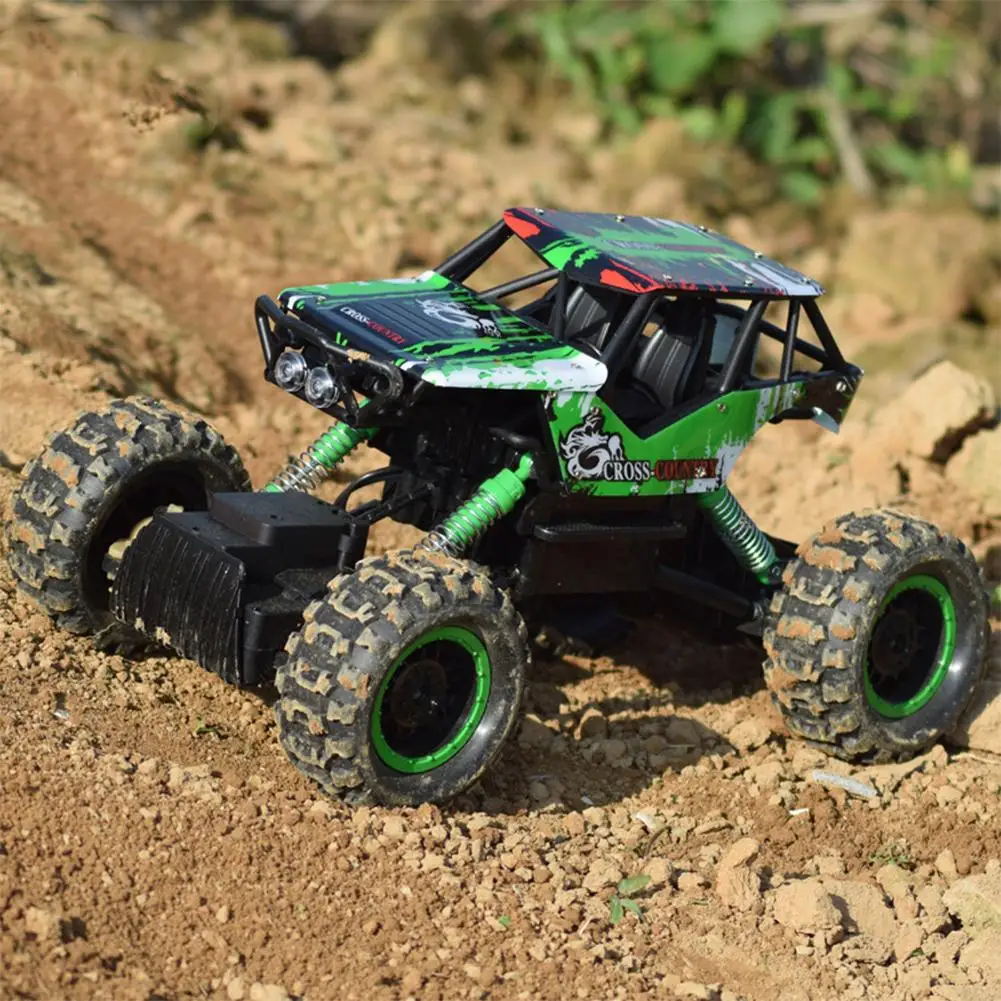 Remote Control Off-road Vehicle Toys Four-Wheel Drive High-speed Wireless Rechargeable Climbing Car Model For Boys Children enlarge