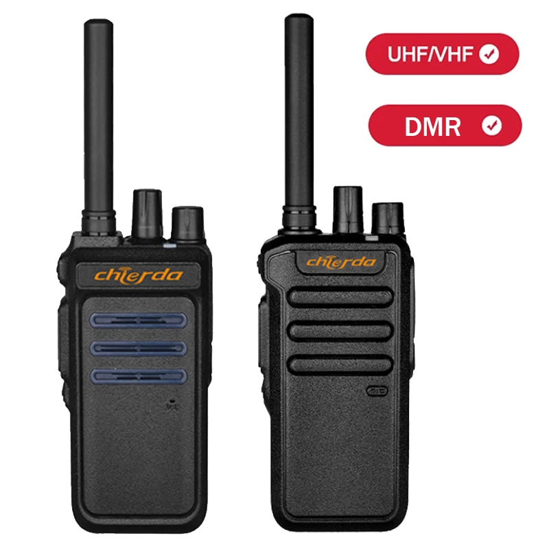 DMR Digital Walkie Talkie Two Way Radio 32ch VHF UHF Waki Taki Long Distance High Power Radio Transceiver