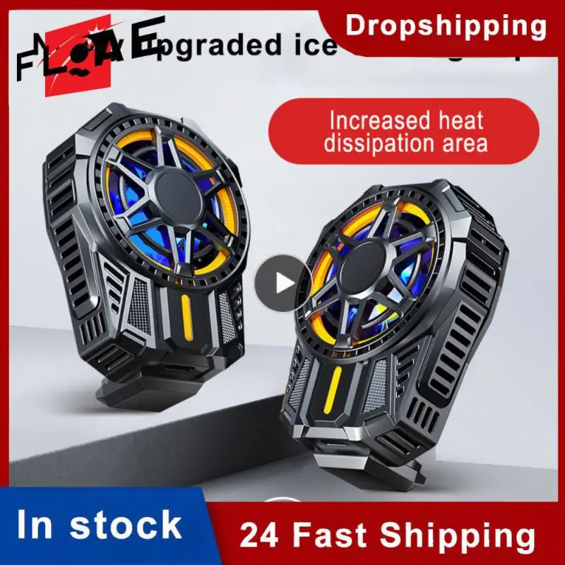 

Portable For Cell Phone Mobile Phone Cooling Artifact Cell Phone Cool Heat Sink For 4.5-6 Inch Mobile Phone Aluminum