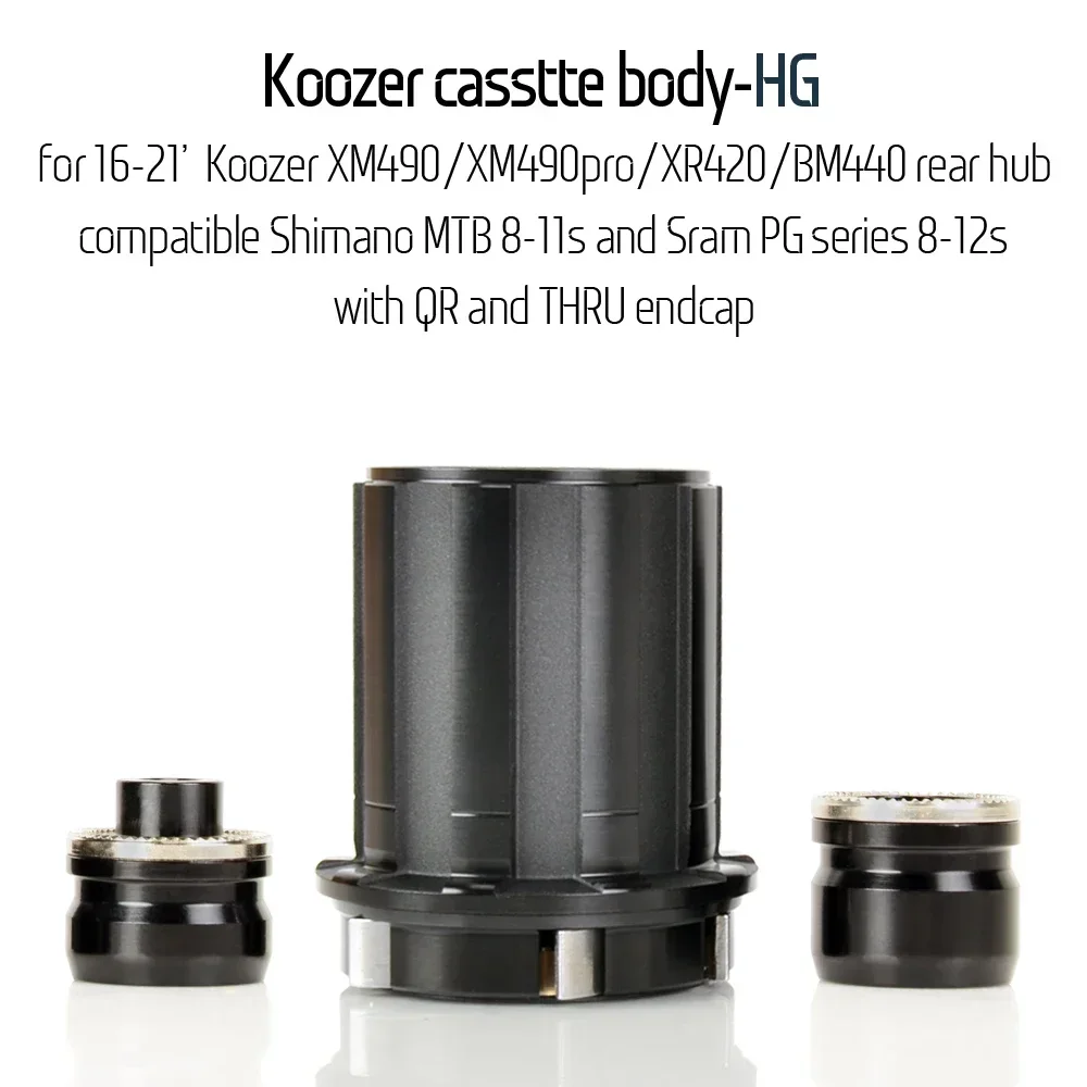 Кассетный корпус велосипедной ступицы Koozer MTB для XM490 490pro MF480 CX420 HG 8-11S NX XD Micro Spline MS 12S