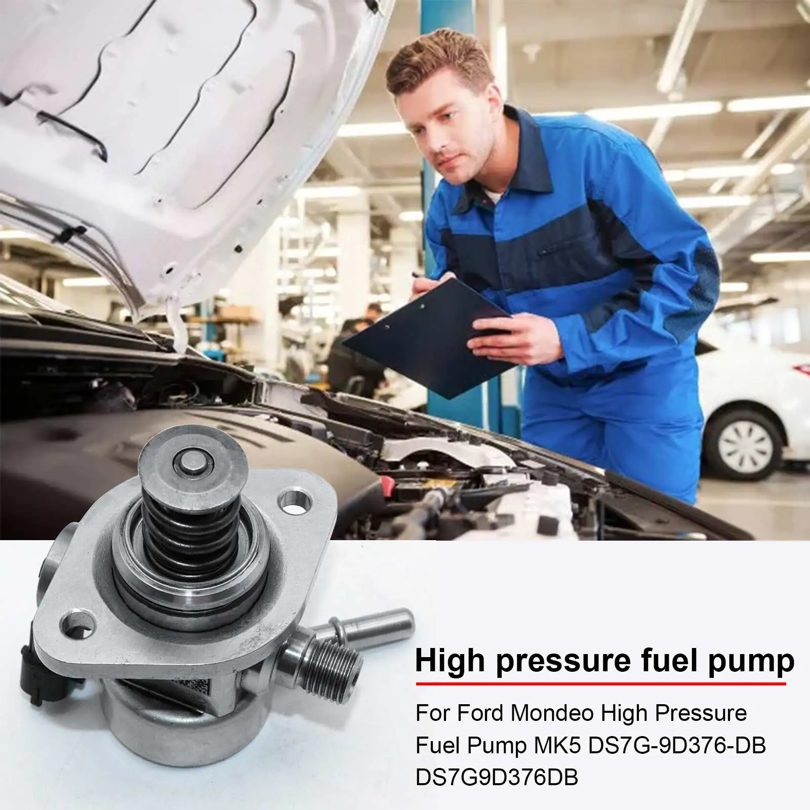 

High Pressure Fuel Pump MK5 DS7G-9D376-DB DS7G9D376DB For Ford Mondeo Mk5 Practical 2014-2018 Metal New Car Lever Adapter
