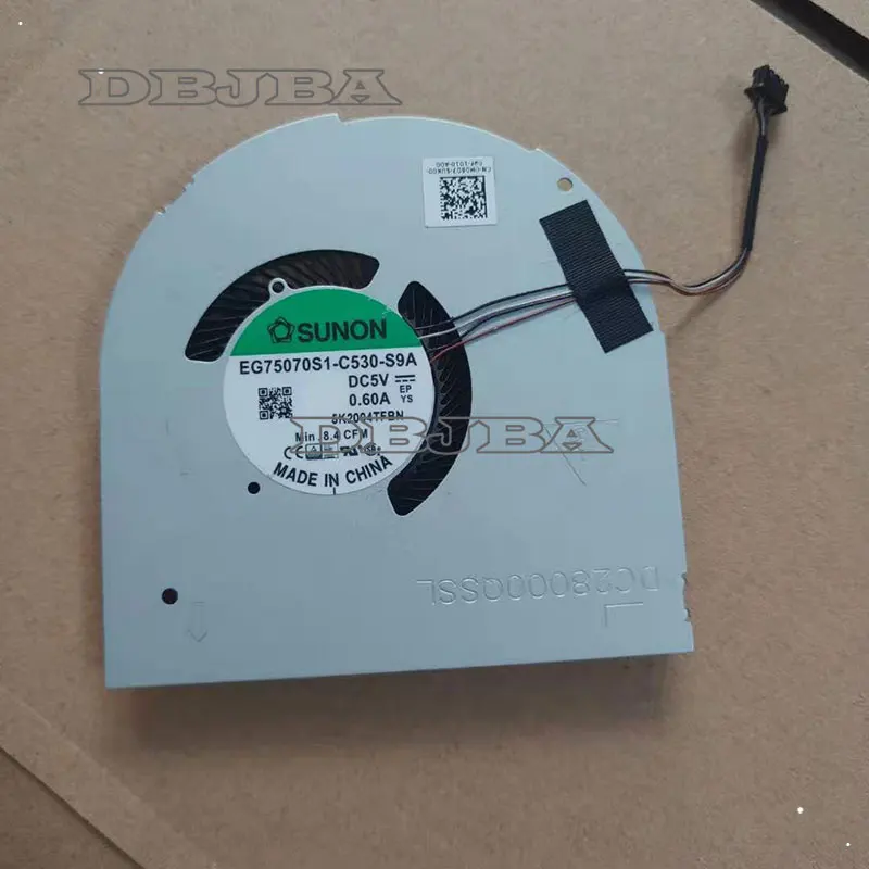 Охлаждающий вентилятор для ноутбука EG75070S1-C530-S9A DC28000QSSL DC5V 0.6A, охлаждающий вентилятор