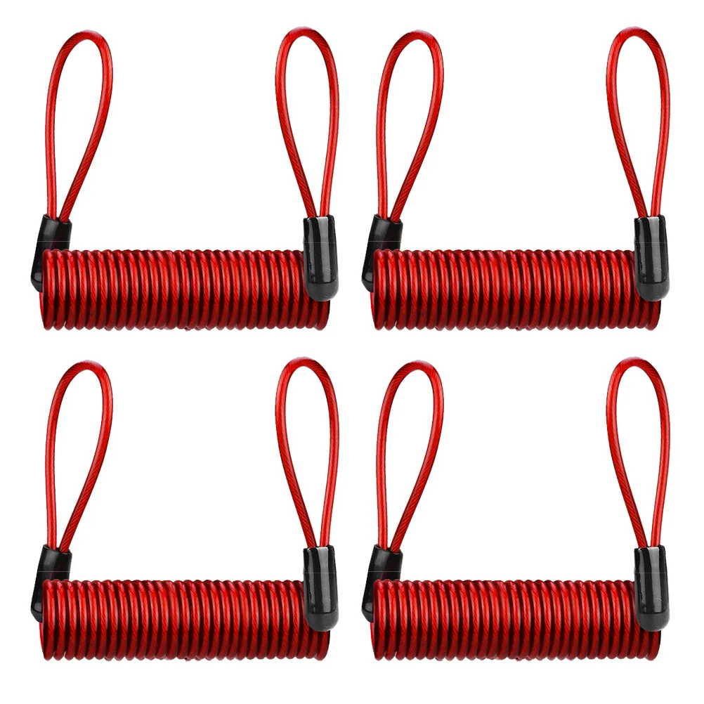 

4 шт., трос для велосипедных тормозов с защитой от кражи