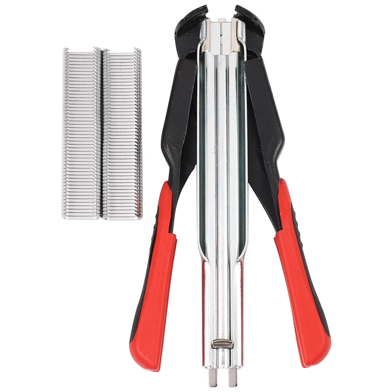 

C-Type Clip Installation Equipment Tool Hog Cage Rings Pliers With 100 Ring For Animal Fence