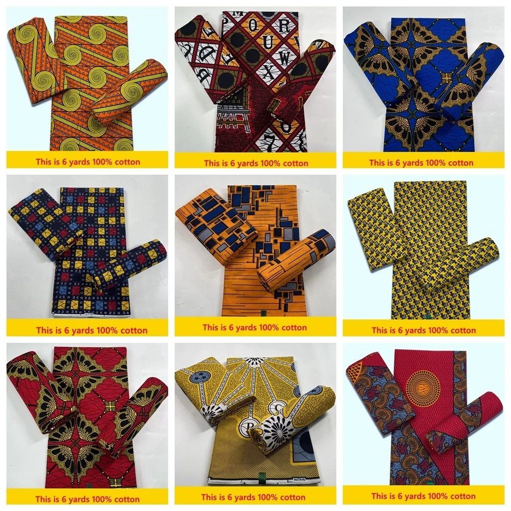 

Африканская настоящая Вощеная хлопчатобумажная ткань, Новое поступление, высококачественные анкарские ткани, вощеная ткань, Африканский н...