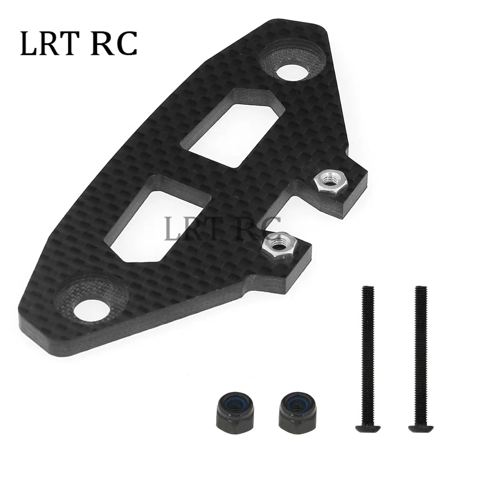 

4mm Carbon Fiber Sheet RC Car Upgrade Stability Accessories for Tamiya XV02 58707 Sponge Press Plate Kit