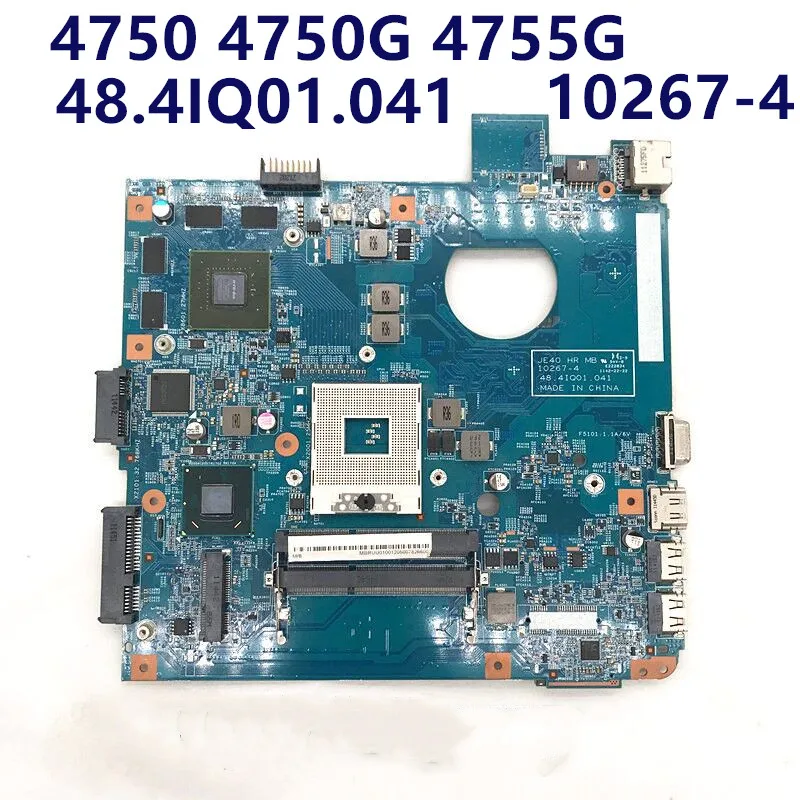 Free Shipping High Quality Mainboard For Aspire 4750 4750G 4755G 10267-4 48.4IQ01.041 HM65 Laptop Motherboard 100%Full Tested OK