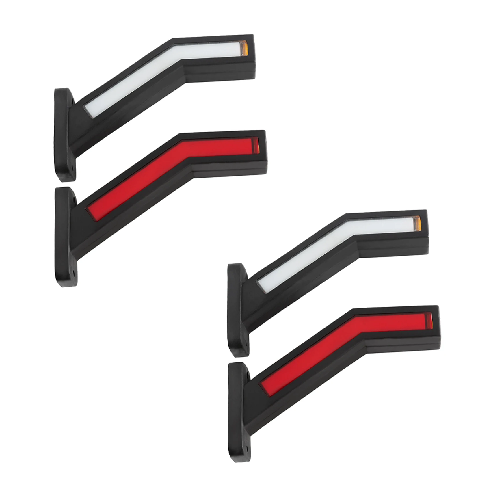 

4PCS 33LED Trailer LED Side Marker Lighting Outline Marker Truck Light Van LED Lights for Trailer 12-24V