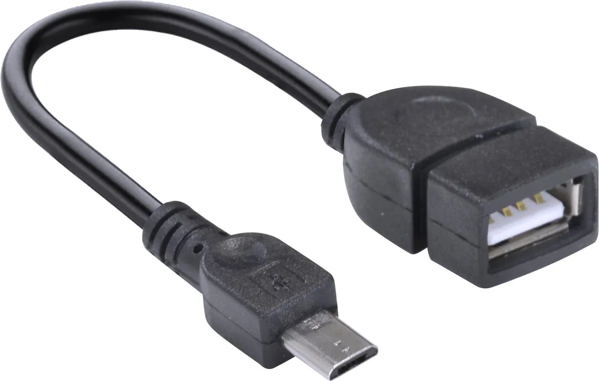 

USB ADAPTER FEMALE FOR MICRO USB WITH OTG FUNCTION UFMU-OTG